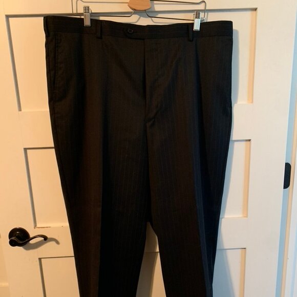 Stafford Pin Strip Dress Pants - Picture 1 of 6